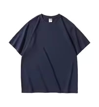LOGO Heavyweight 240gsm Shoulder Drop Custom Design 100% Cotton T-Shirt Casual Short Sleeve Male And Female Cutom Team Logo