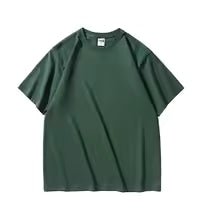 LOGO Heavyweight 240gsm Shoulder Drop Custom Design 100% Cotton T-Shirt Casual Short Sleeve Male And Female Cutom Team Logo
