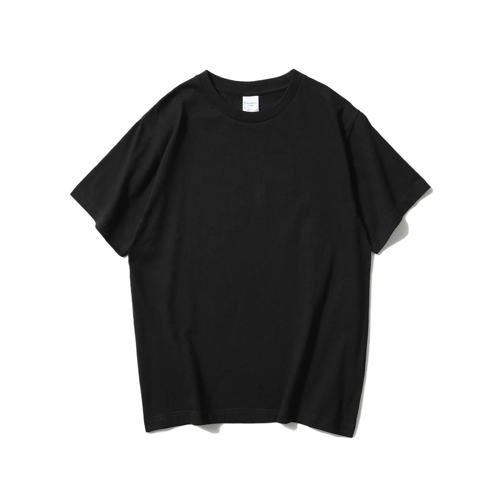 LOGO Heavyweight 240gsm Shoulder Drop Custom Design 100% Cotton T-Shirt Casual Short Sleeve Male And Female Cutom Team Logo